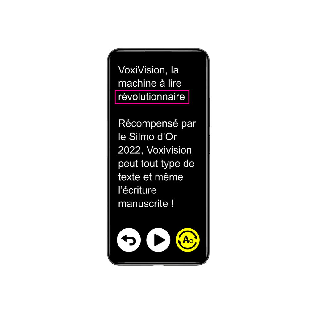 VoxiVision 2 - Machine à lire et loupe électronique portable